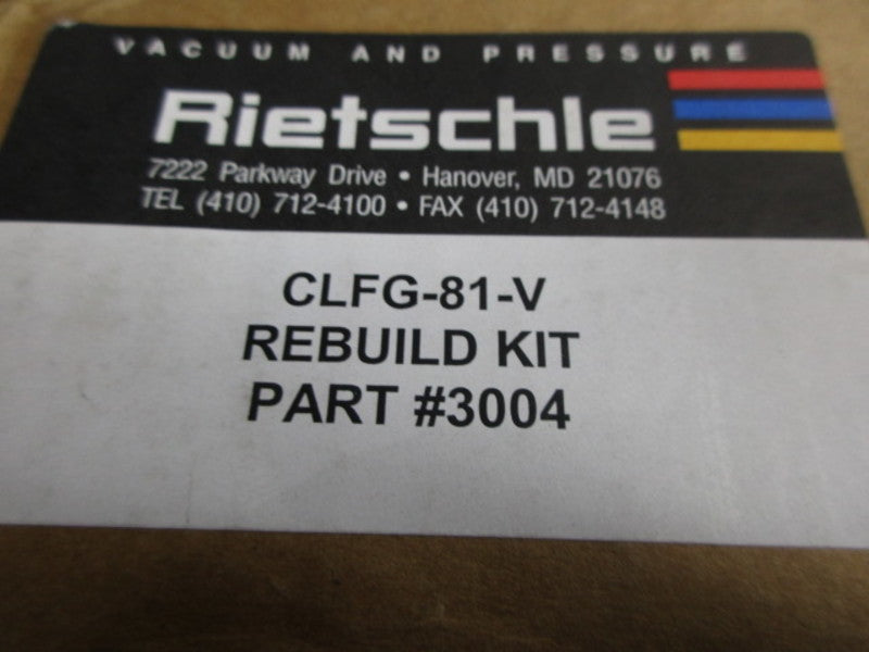 RIETSCHLE CLFG-81-V 3004 REBUILD KIT  NSMP