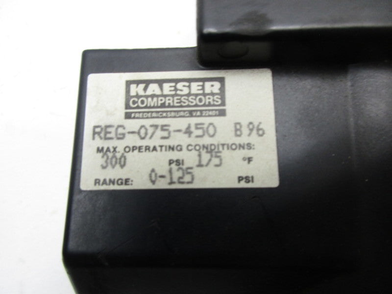 KAESER REG-075-450 REGULATOR 0-125PSI  NSNP