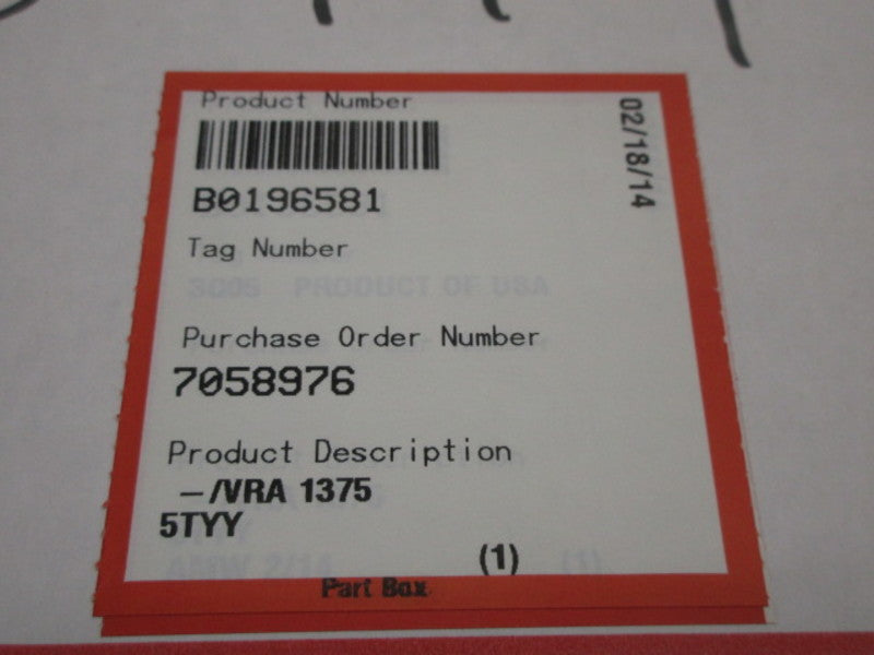 FLOWSERVE VRA1375 SEAL KIT VRA  NSMP