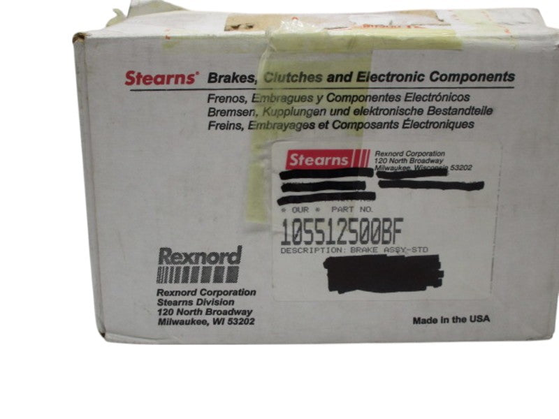 STEARNS 105512500BF BRAKE  NSMP