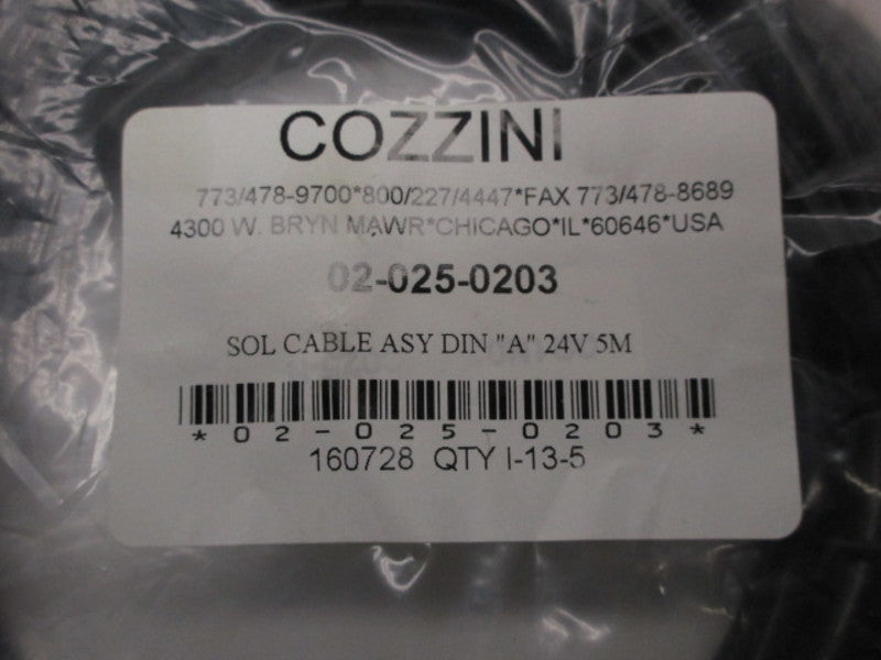 COZZINI 02-025-0203 CABLE  NSMP