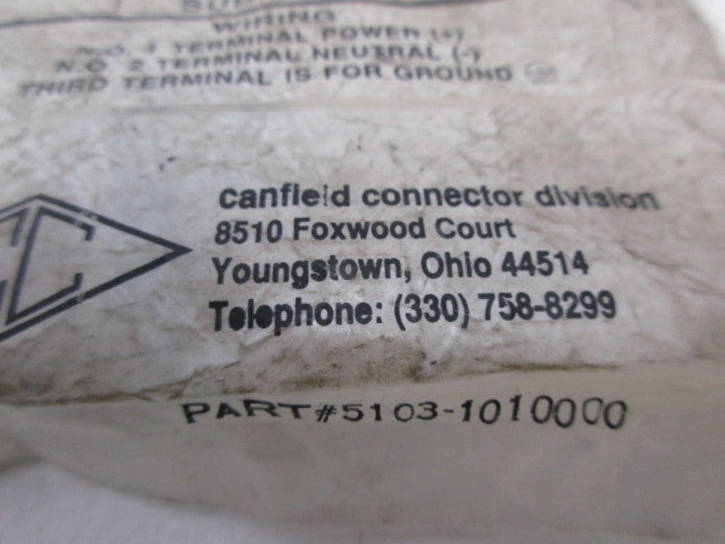 CANFIELD 5103-1010000 SOLENOID SONNECTOR  NSMP