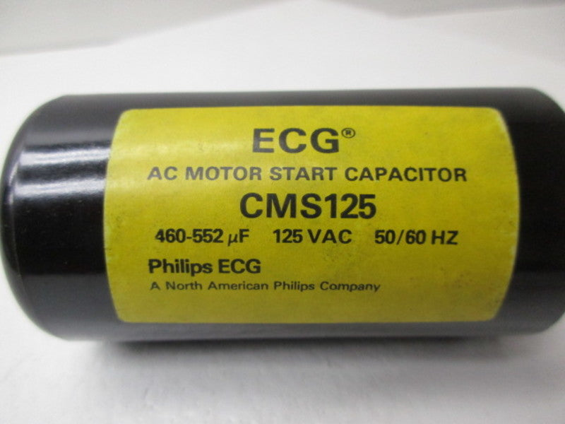 ECG CMS125 AC MOTOR START CAPACITOR  UNMP