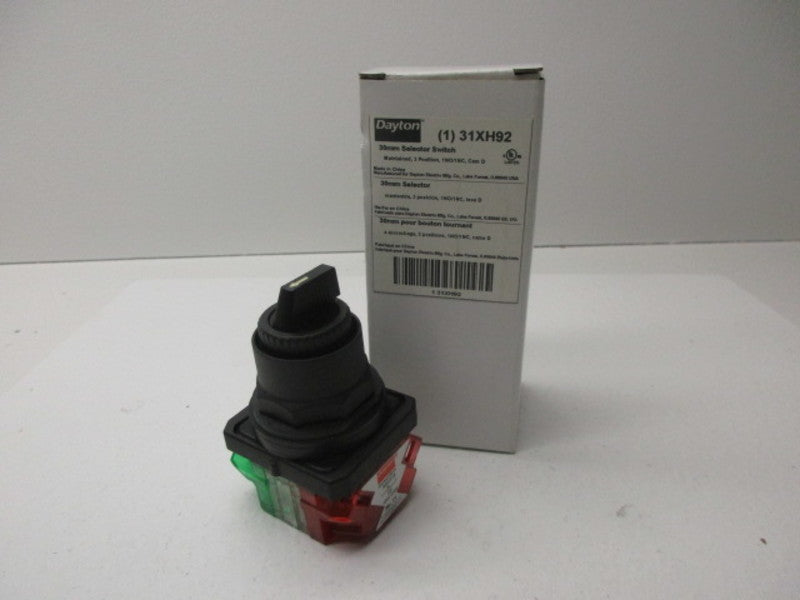 DAYTON 31XH92 SELECTOR SWITCH  NSMP