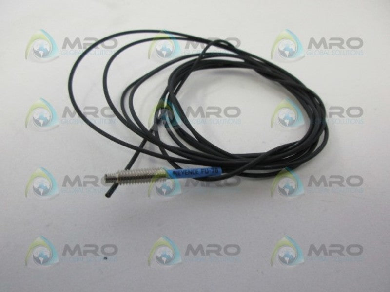 KEYENCE FU-78 TRANSMISSIVE FIBER OPTIC SENSOR NSNP