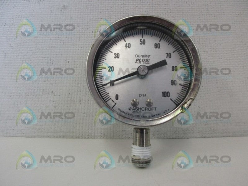 ASHCROFT AISI316 TUBE & SOCKET UNMP