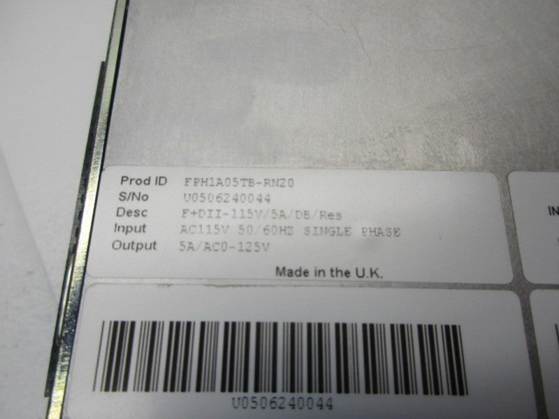 BALDOR FPH1A05TE-RN20 FLEX DRIVE SERVO CONTROLLER  NSNP