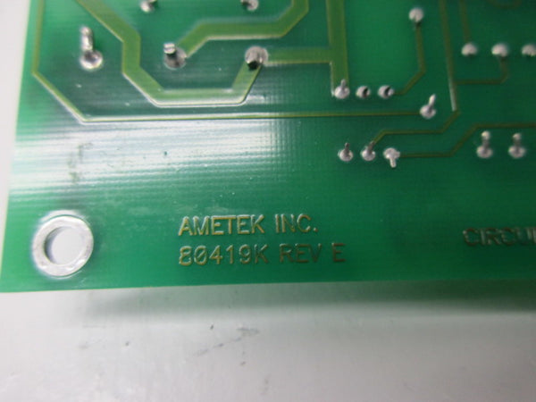 AMETEK 80419K INTERFACE PCB BOARD  NSNP