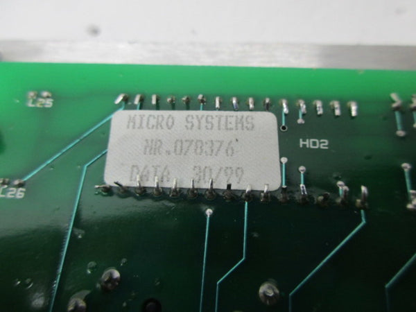 MICRO SYSTEM 078376 CIRCUIT BOARD  NSNP