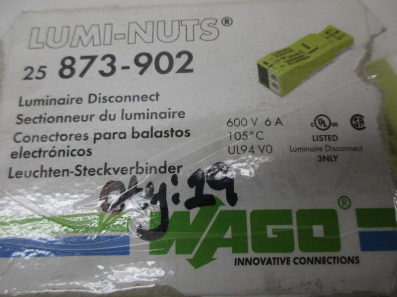 WAGO 873-902 LUMI-NUT  NSNP