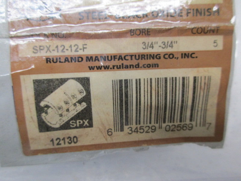 RULAND SPX-12-12-F COUPLING BORE 3/4"-3/4"  NSNP