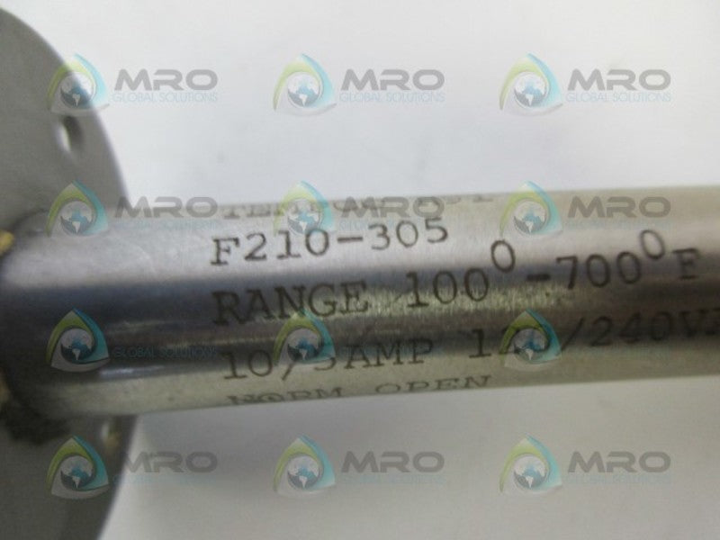 TEMPCO F210-305 ADJUSTABLE CARTRIDGE HEATER RANGE NSNP