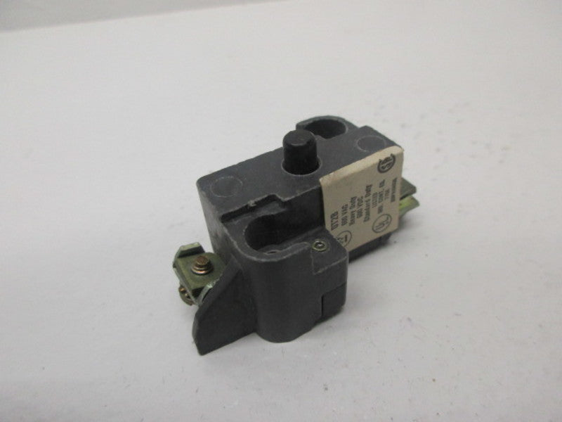 WESTINGHOUSE OT2B 600VAC CONTACT BLOCK  UNMP