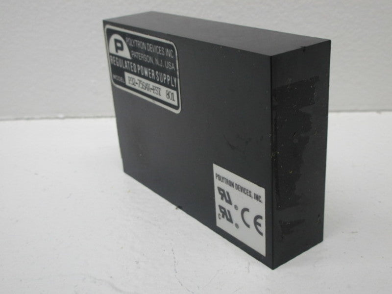 POLYTRON DEVICES P32-75SAX-FST 801 REGULATED POWER SUPPLY  UNMP