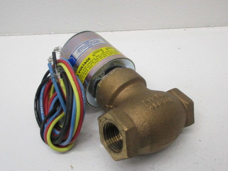J.D GOULD M-3V-1/2-125PSI-120/240V SOLENOID VALVE  NSNP