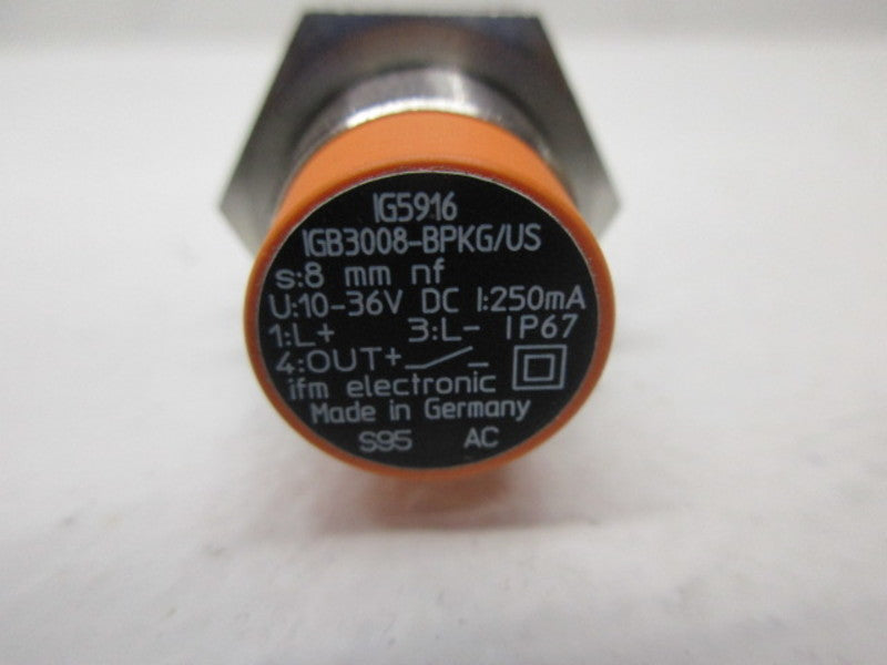 IFM EFECTOR IG5916 PROXIMITY SENSOR  NSNP