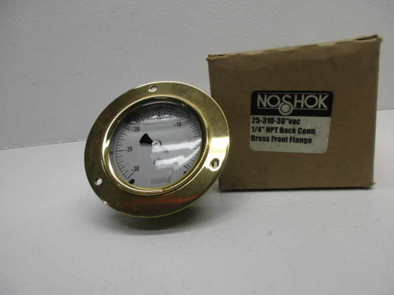 NOSHOK 25-310-30" 1/4" PRESSURE GAUGE  NSMP