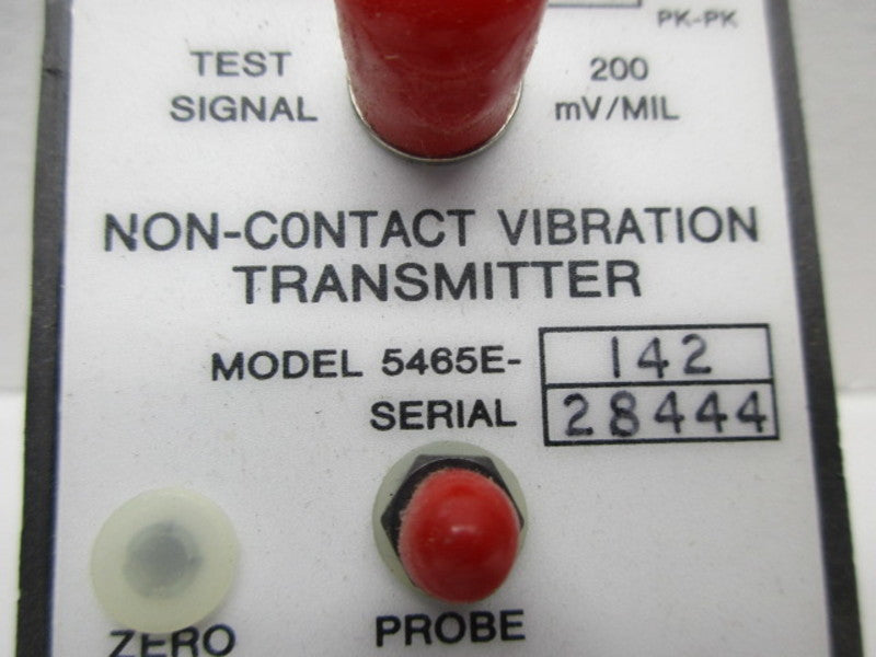 METRIX 5465E-142  VIBERATION TRANSMITTER  NSNP