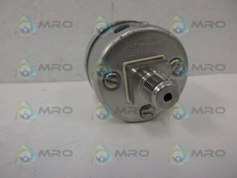 MCDANIEL CONTROLS AB00727 0-100 PRESSURE GAUGE NSMP