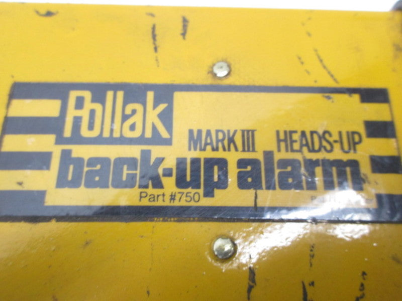 POLLAK 750 BACK UP ALARM  UNMP