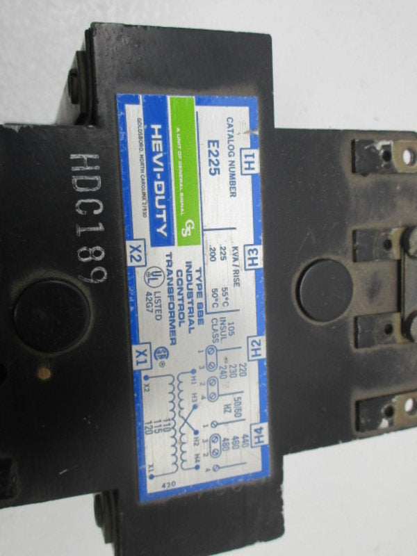 HEVI-DUTY E225  UNMP