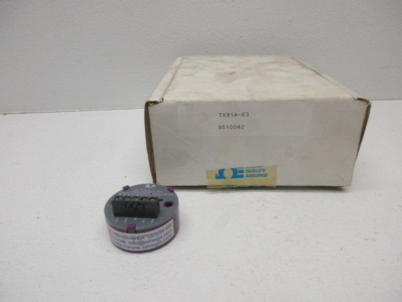 OMEGA TX91A-E3 MINIATURE LOW COST TEMPERATURE TRANSMITTER  NSMP