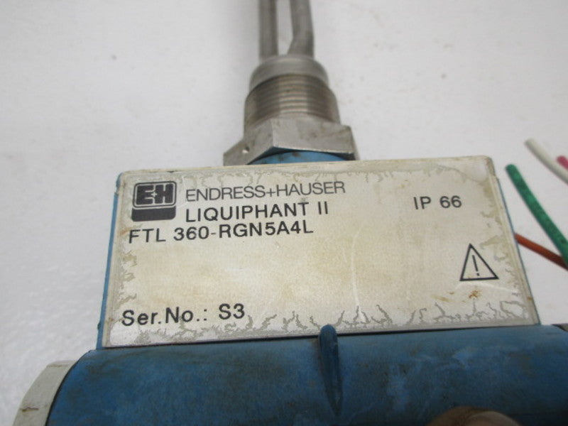 ENDRESS+HAUSER FTL360-RGN5A4L LEVEL SWITCH  UNMP