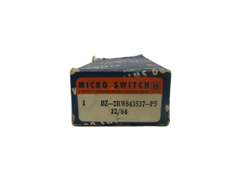 MICRO SWITCH BZ-2RW843537-P5 LIMIT SWITCH  NSMP