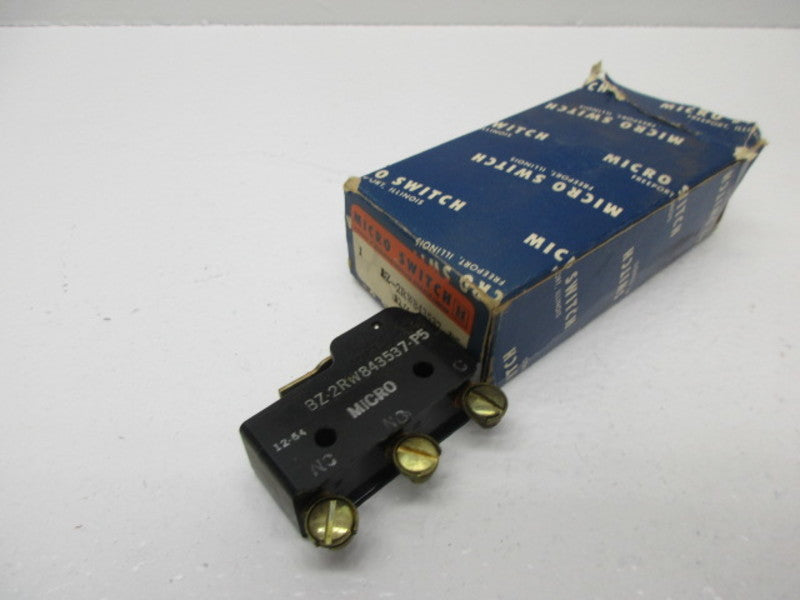 MICRO SWITCH BZ-2RW843537-P5 LIMIT SWITCH  NSMP