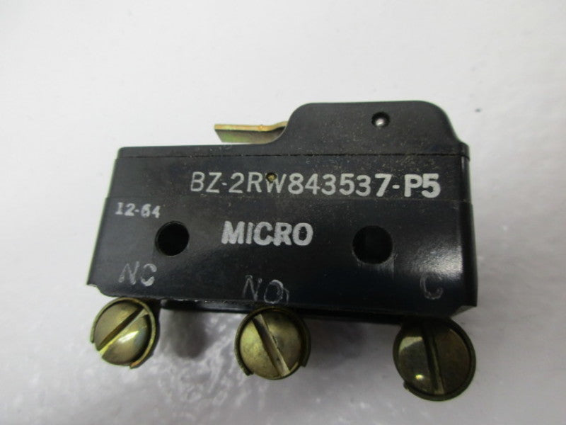 MICRO SWITCH BZ-2RW843537-P5 LIMIT SWITCH  NSMP
