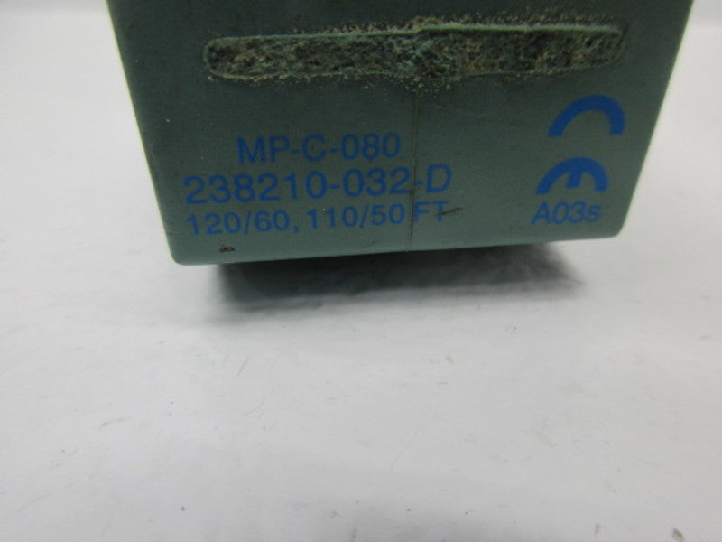 ASCO 238210-032-D 110/120V (AS PICTURED)  UNMP