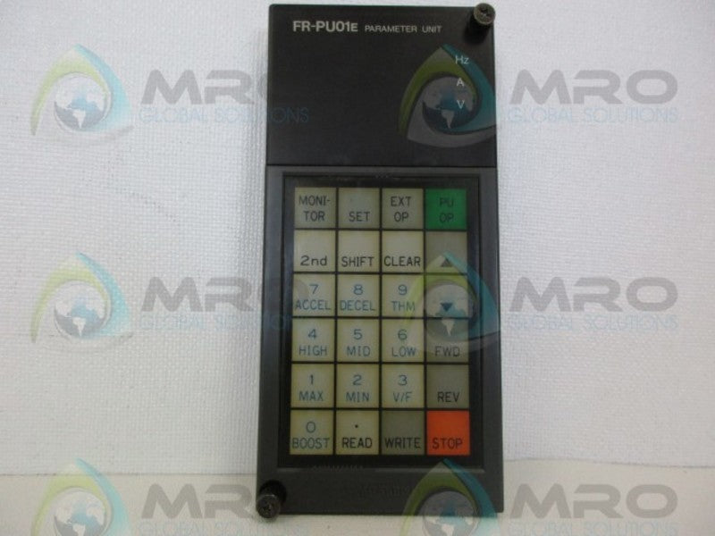 MITSUBISHI FR-PU01E DIGITAL PARAMETER UNIT NSNP