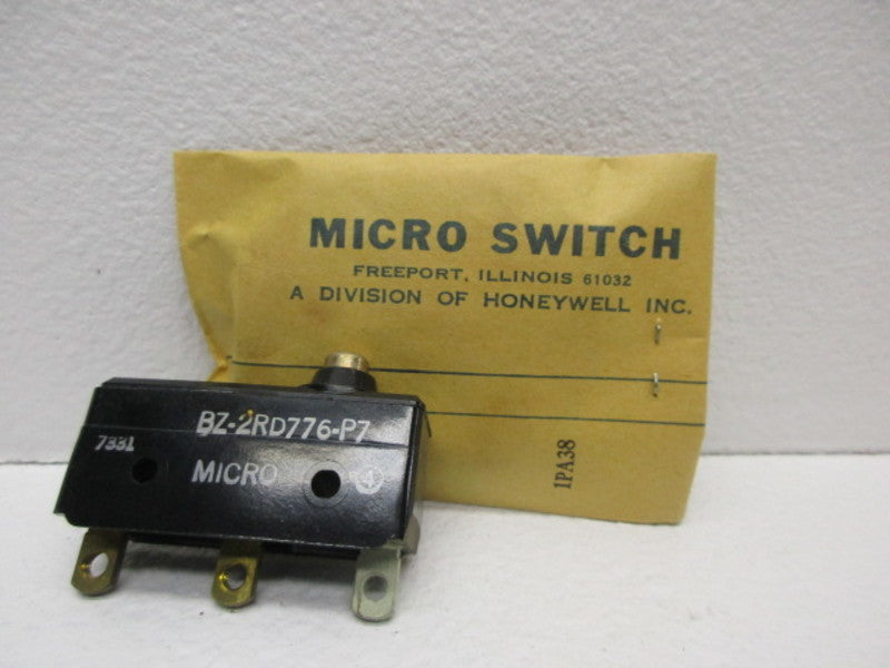 MICRO SWITCH BZ-2RD776-P7 1PA38 LIMIT SWITCH  NSMP