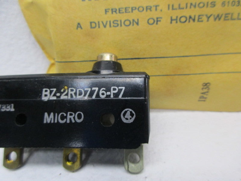 MICRO SWITCH BZ-2RD776-P7 1PA38 LIMIT SWITCH  NSMP