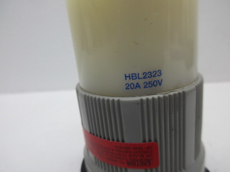 HUBBELL HBL2323 20A 250V TWIST TURN LOCK CONNECTOR  NSNP