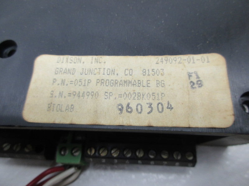 DIXSON 051P  UNMP