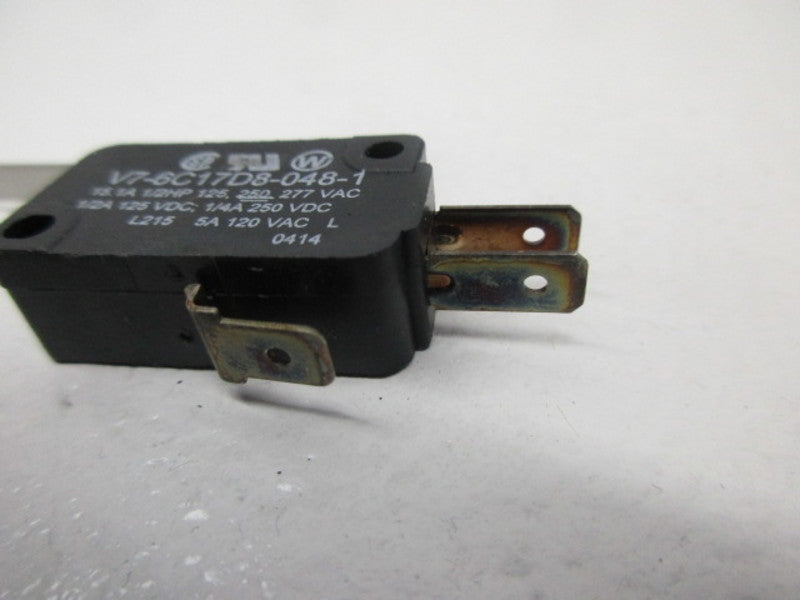 MICRO SWITCH V7-6C17D8-048-1 LIMIT SWITCH W/LEVER  UNMP