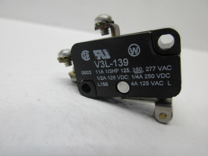 MICRO SWITCH V3L-139 LIMIT SWITCH  UNMP