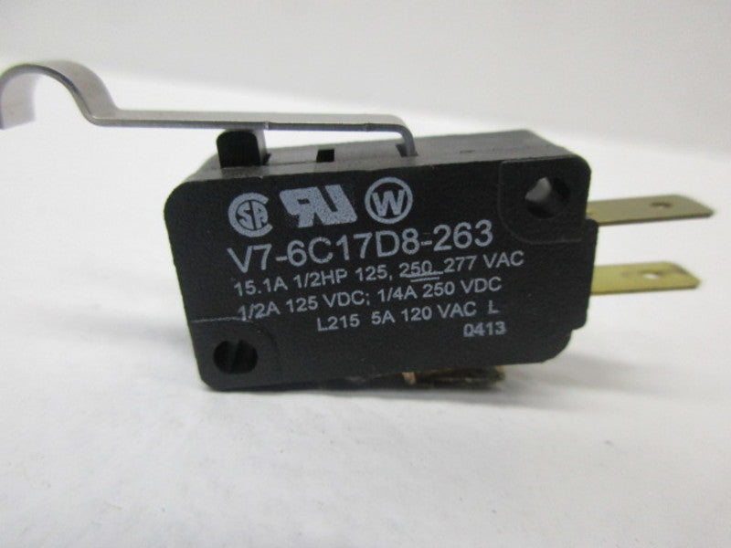 MICRO SWITCH V7-6C17D8-263 ROLLER LEVER  UNMP
