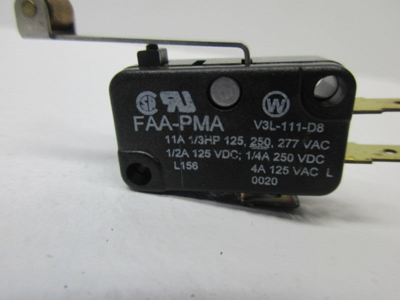 MICRO SWITCH FAA-PMA SNAP ACTION SWITCH  UNMP