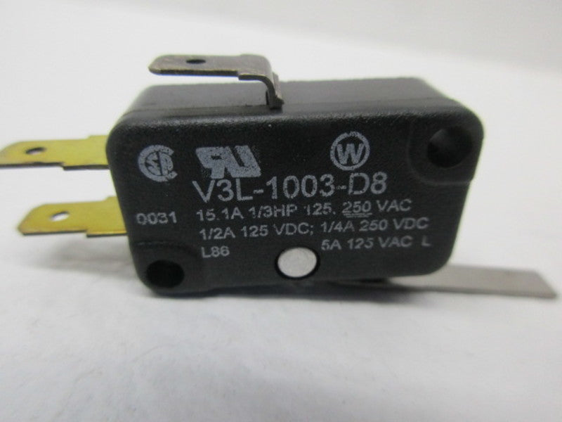 MICRO SWITCH V3L-1003-D8 SNAP CTION SWITCH  UNMP