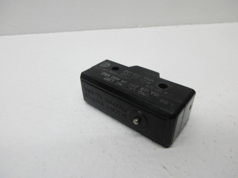 MICRO SWITCH BZ-R31 LIMIT SWITCH  UNMP