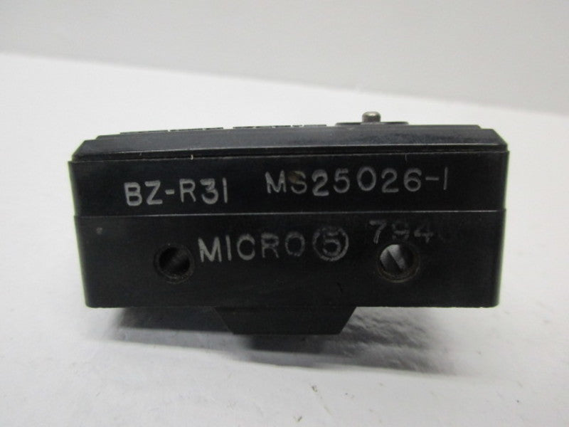 MICRO SWITCH BZ-R31 LIMIT SWITCH  UNMP