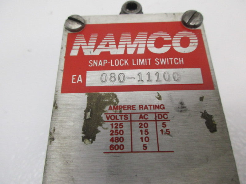NAMCO 080-11100 SNAP LOCK LIMIT SWITCH (AS PICTURED)  UNMP