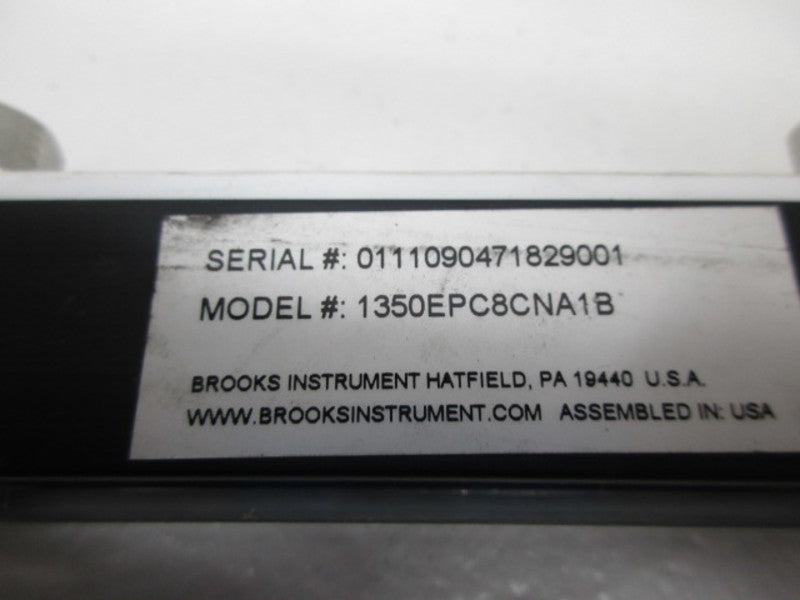 BROOKS INSTURMENTS 1350EPC8CNA1B FLOW METER  NSNP