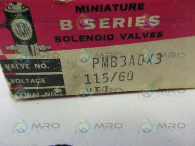 SKINNER PMB3ADX3 SOLENOID VALVE NSMP