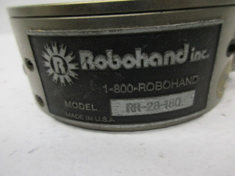 ROBOHAND INC. RR-28-180 ROTARY ACTUATOR  UNMP