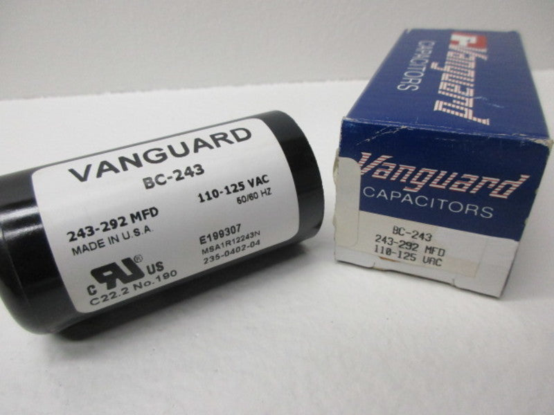 VANGUARD BC-243 CAPACITOR  NSMP