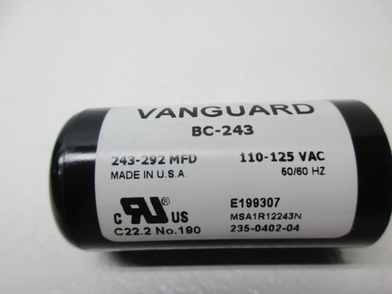 VANGUARD BC-243 CAPACITOR  NSMP