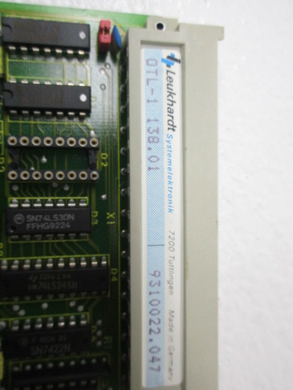 LEUKHARDT SYSTEMS 0TL-1 138.01 MODULE  NSNP
